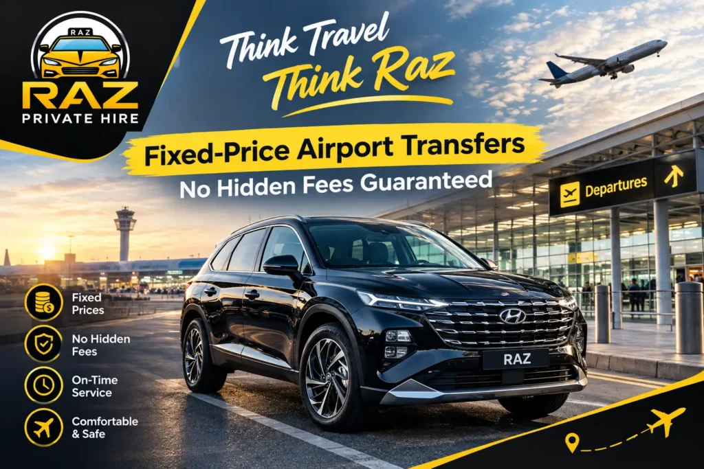 Fixed price airport transfers