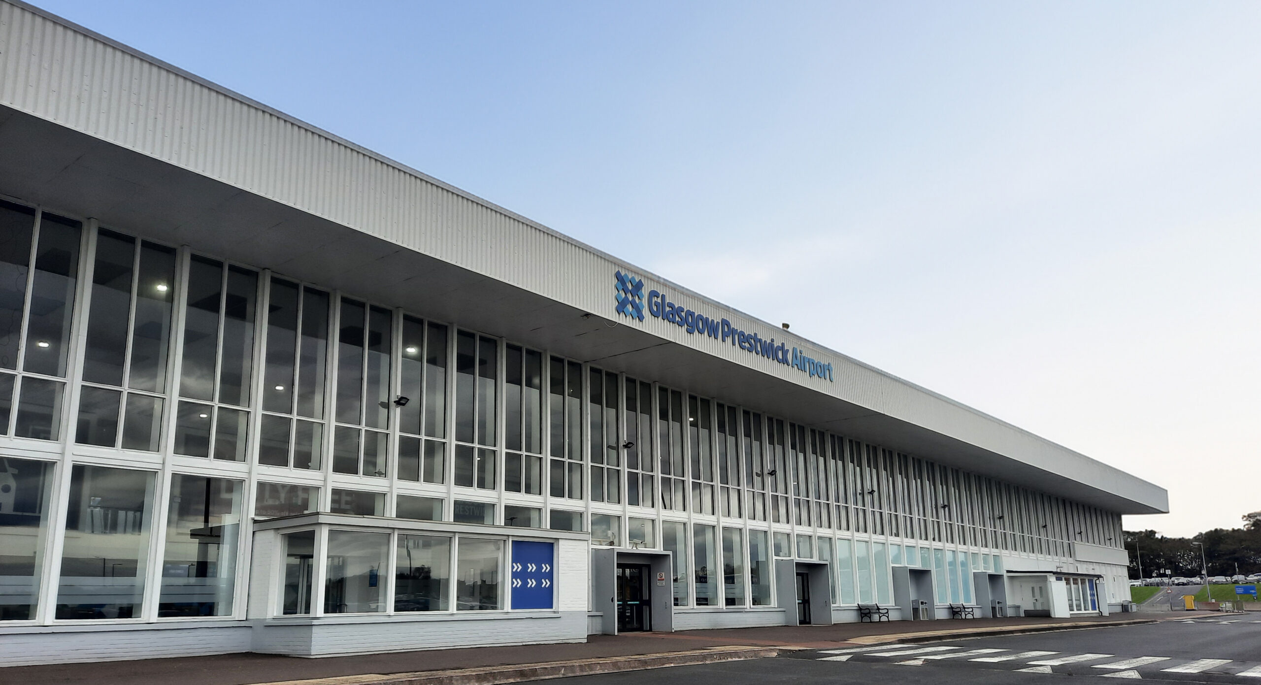 Glasgow Prestwick Airport terminal for Raz Private Hire transfers