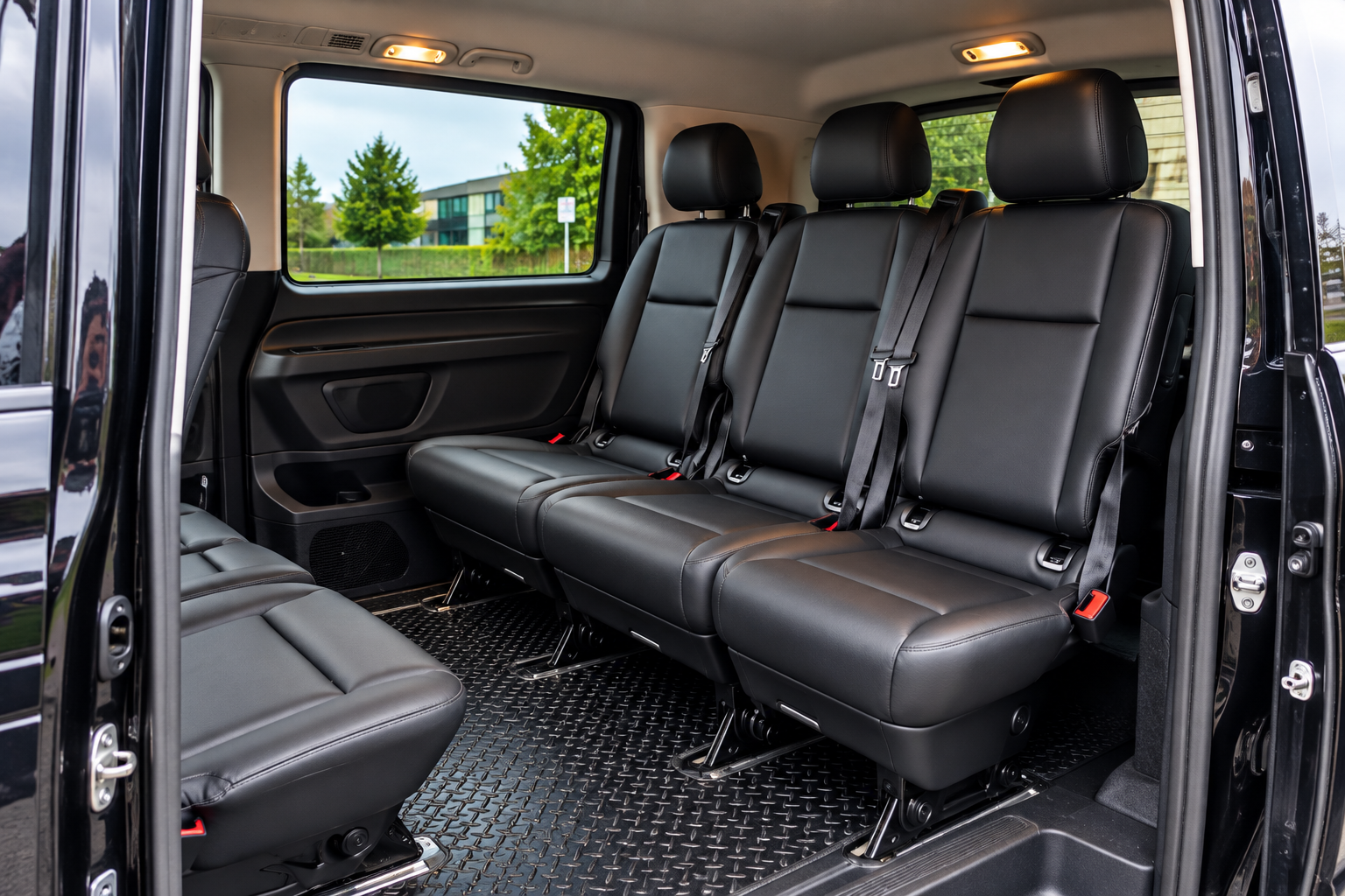 Eight-seater seating for group travel